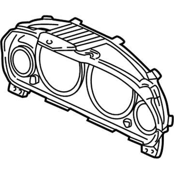 Honda 78155-S5A-A01 Visor, Meter