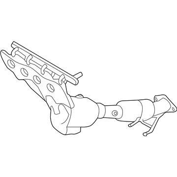 Ford DM5Z-5G232-A Manifold With Converter