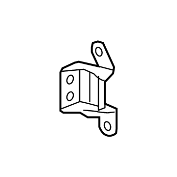 Honda 67950-TVA-A01ZZ Hinge, Left Rear Door (Upper)