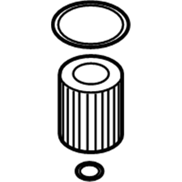 Kia 263203C100 Oil Filter Service Kit