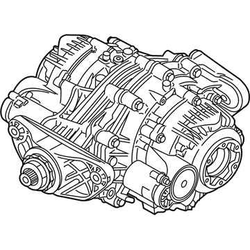 BMW 33-10-7-850-170 Rear Axle Drive Differential