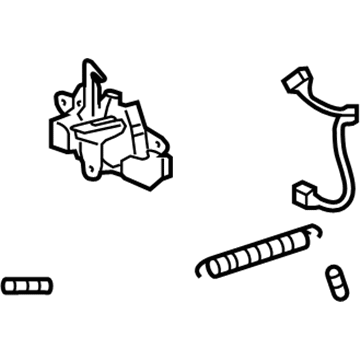 Toyota 53510-0T010 Latch Assembly