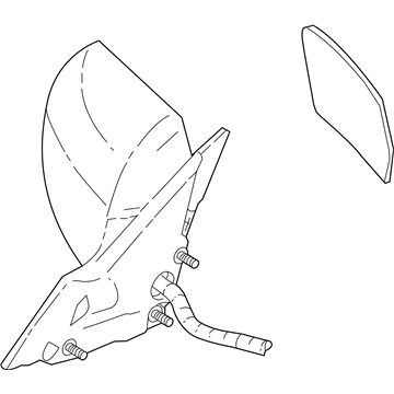 GM 15932348 Mirror Assembly