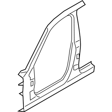 BMW 41-00-7-267-467 Column A With Left Rocker Panel