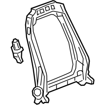 GM 84808898 Seat Back Frame