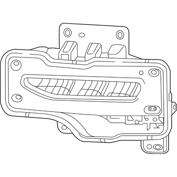 GM 23381983 Fog Lamp Assembly