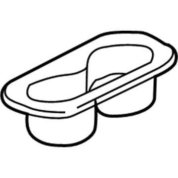 Acura 81790-TZ5-A01ZA Holder, Cup (Sandstorm)