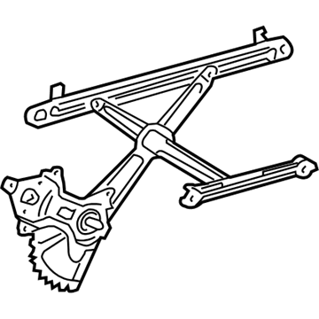 Toyota 69801-08020 Window Regulator