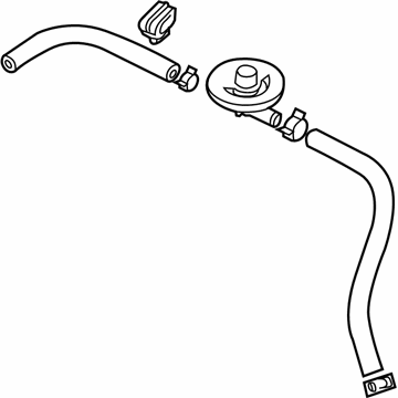 Infiniti 14912-7S01A Tube EVAPORATOR Control