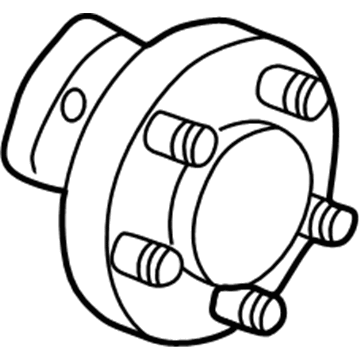 GM 88967287 Front Suspension-Hub & Bearing