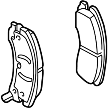 GM 19152863 Front Pads