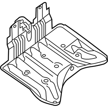 Nissan 64860-8J000 Bracket-Battery