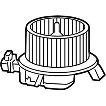 Mopar 5191345AA Motor-Blower With Wheel