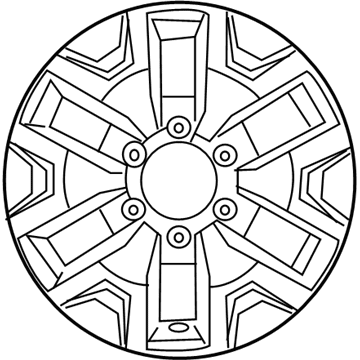 Toyota 42611-04161 Wheel, Alloy