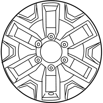 Toyota 42611-04221 Wheel, Alloy