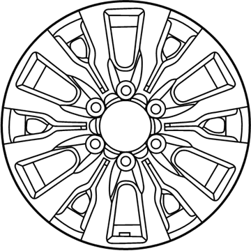 Toyota 4260D-04020 Wheel, Alloy