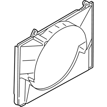 Infiniti 21476-4W000 SHROUD-Upper