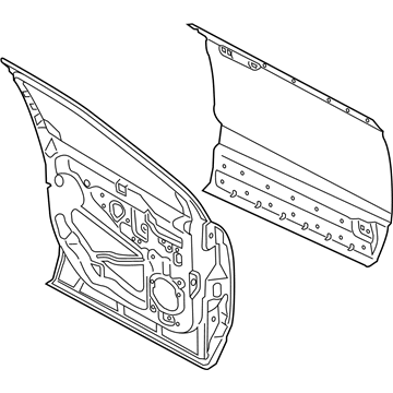 Ford FA1Z-5820124-A Door Shell