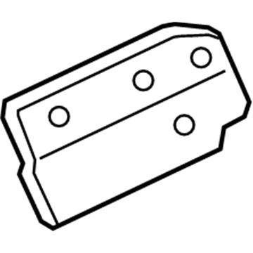 Ford GD9Z-5811398-A Rear Deflector