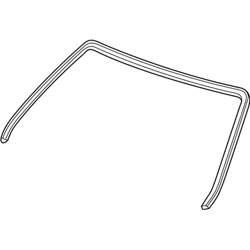 Honda 73150-S04-003 Molding, FR. Windshield