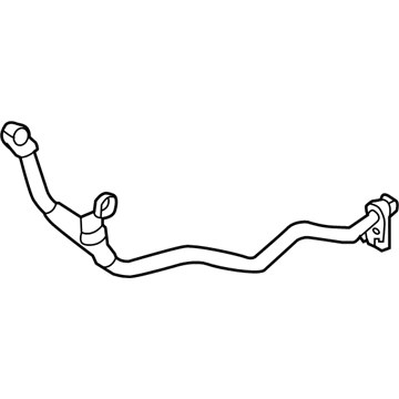 Nissan 92450-3NK0A Pipe-Front Cooler, Low