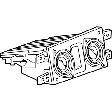 GM 22982998 Rear Speaker