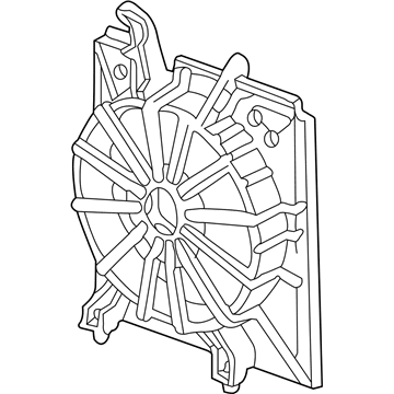 Acura 19015-RDA-A01 Shroud