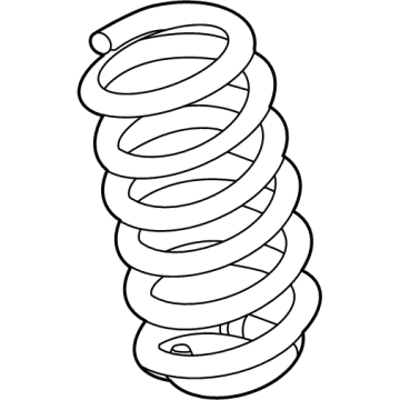 Mopar 68375297AB Spring-Rear Coil