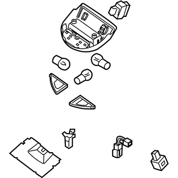 Nissan 26430-9FM6A Map Lamp Assy