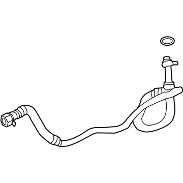 BMW 17-22-7-583-184 Oil Cooling Pipe Outlet