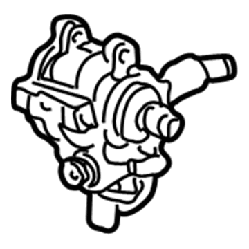 Ford XF1Z-3A674-ABRM Power Steering Pump