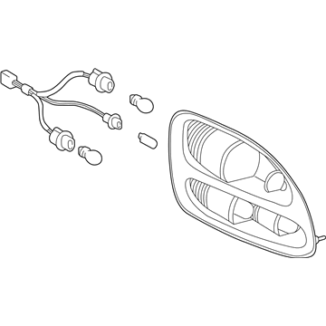 Toyota 81560-0C030 Combo Lamp Assembly