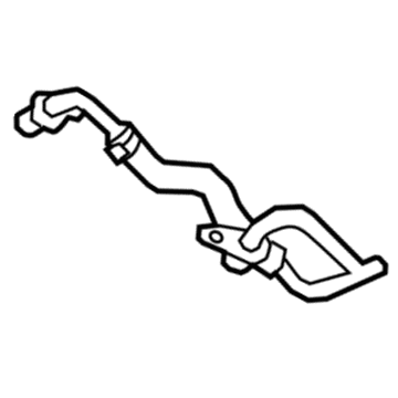 BMW 11-53-7-643-177 Line, Crankcase-Turbocharger