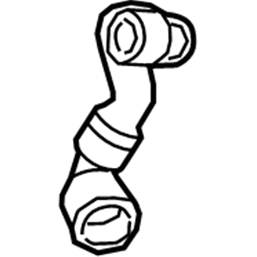 BMW 11-53-8-611-277 Hose, Oil Filter-Electric. Coolant Pump