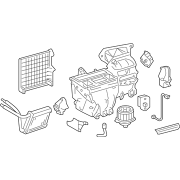 Toyota 87010-02730 Case Assembly