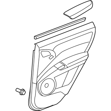 Acura 83770-STK-A03ZB Base Complete (Gray)