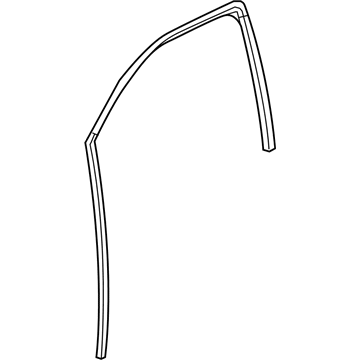 GM 84462156 Glass Weatherstrip
