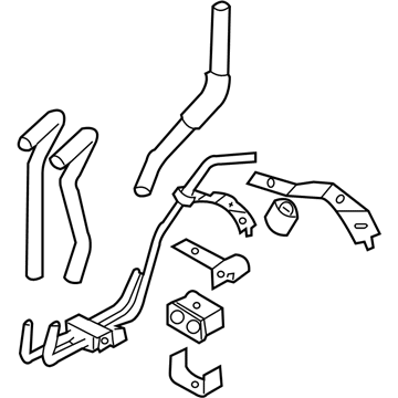 Nissan 49790-CE32A Tube Assy-Power Steering