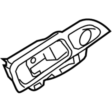 Ford 8A5Z-5422601-CA Handle, Inside