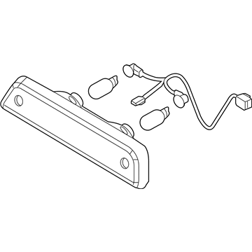 Ford AL3Z-13A613-G High Mount Lamp