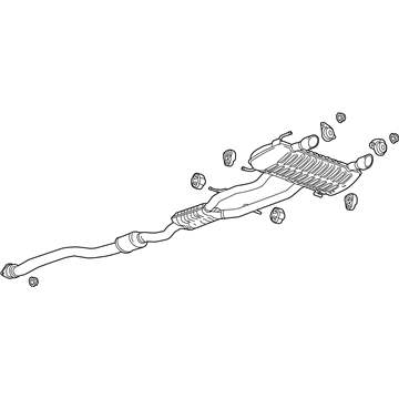 GM 84275999 Muffler & Pipe