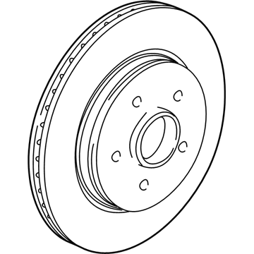 GM 22666578 Front Brake Rotor