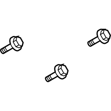 Nissan 01436-01621 Screw