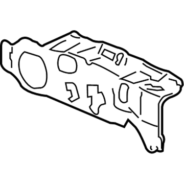 Honda 74251-TM8-A10 Insulator, Dashboard (Outer)