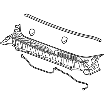 GM 84643248 Cowl Grille