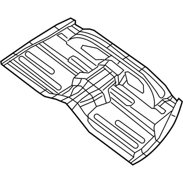 Mopar 68146603AH Pan-Floor