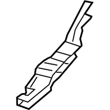 Mopar 68043187AC REINFMNT-Rear Rail