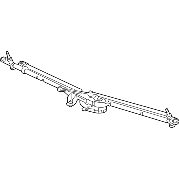 GM 84456254 Motor & Linkage