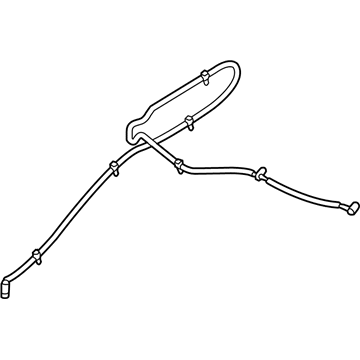 GM 84160299 Washer Hose