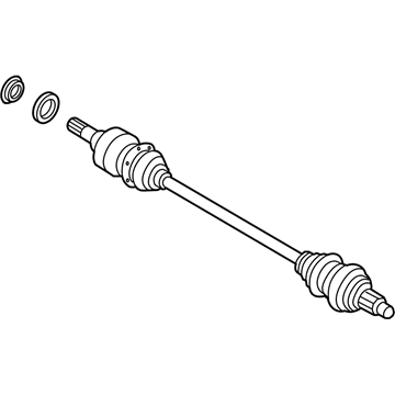 BMW 33-20-8-609-838 Axle Shaft Assembly